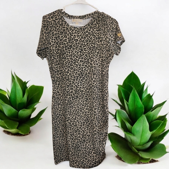 Leopard Print Micahel Kors Women's Dress - Picture 1 of 7